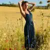 Asymmetrical long dress