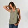 Sleeveless top