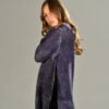 Maglione over con spacchi