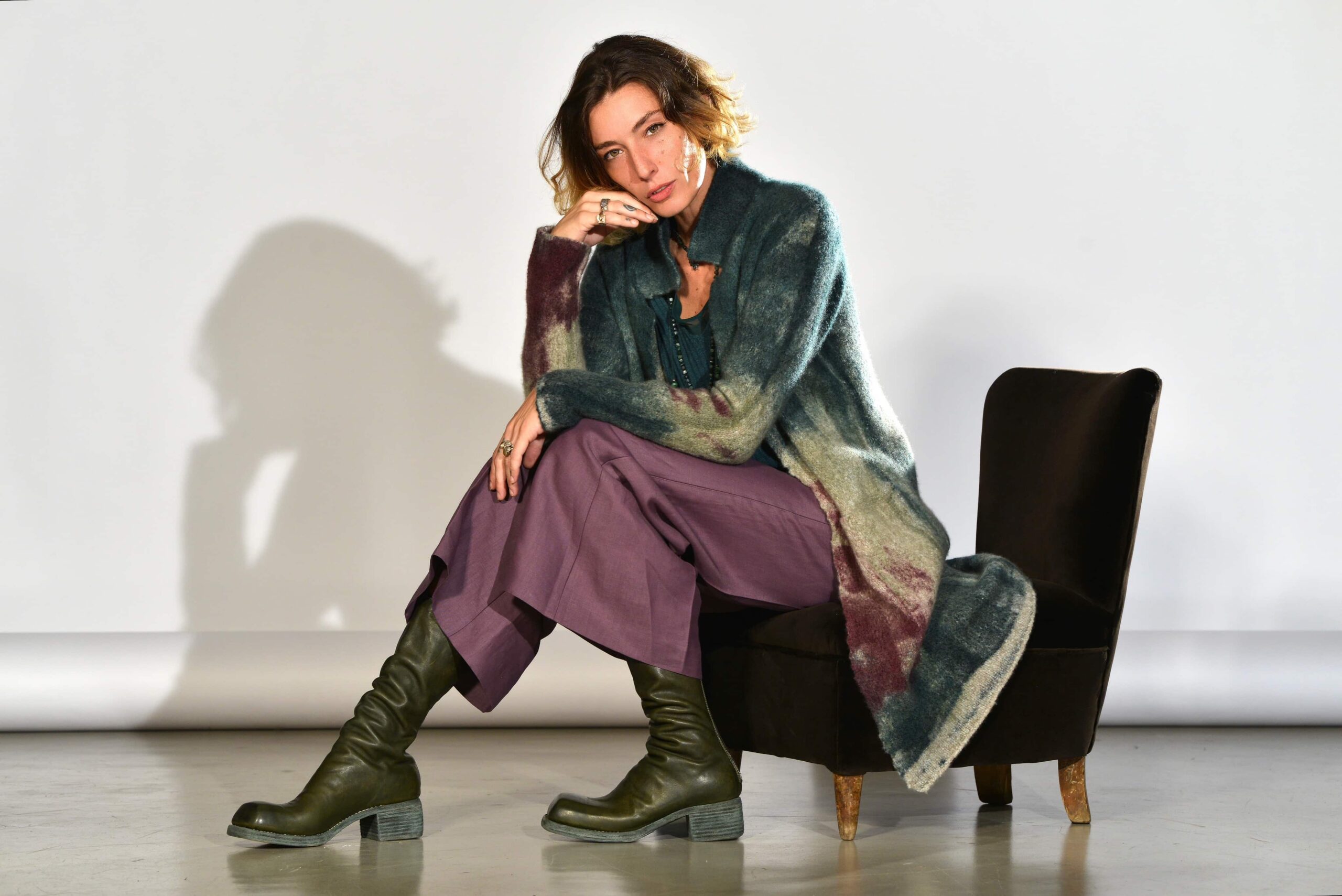 cappotto avant toi stivali guidi marinalari hp