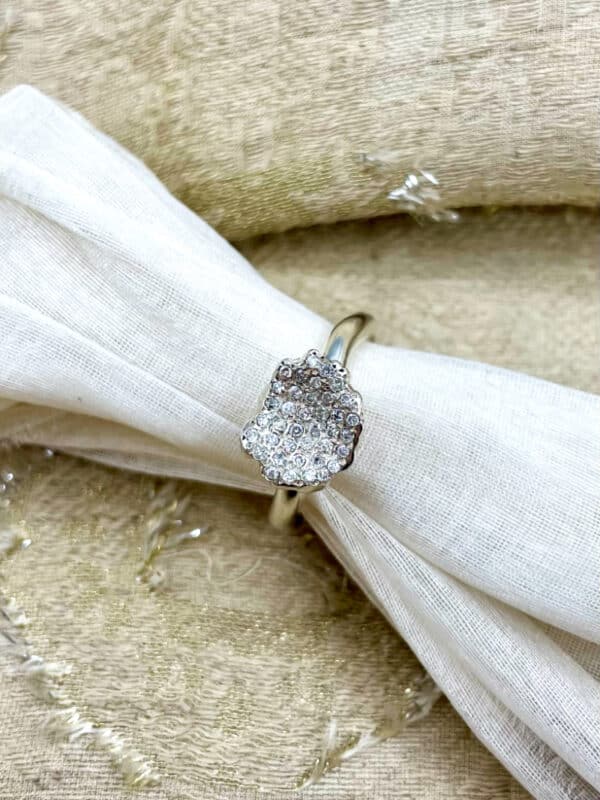 Anello con diamanti rosa maria jewellery