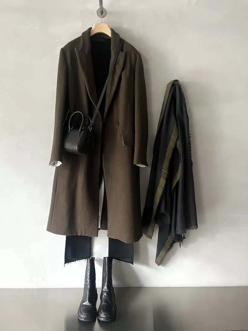 cappotto oversize marrone forme