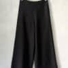 Wide leg trousers