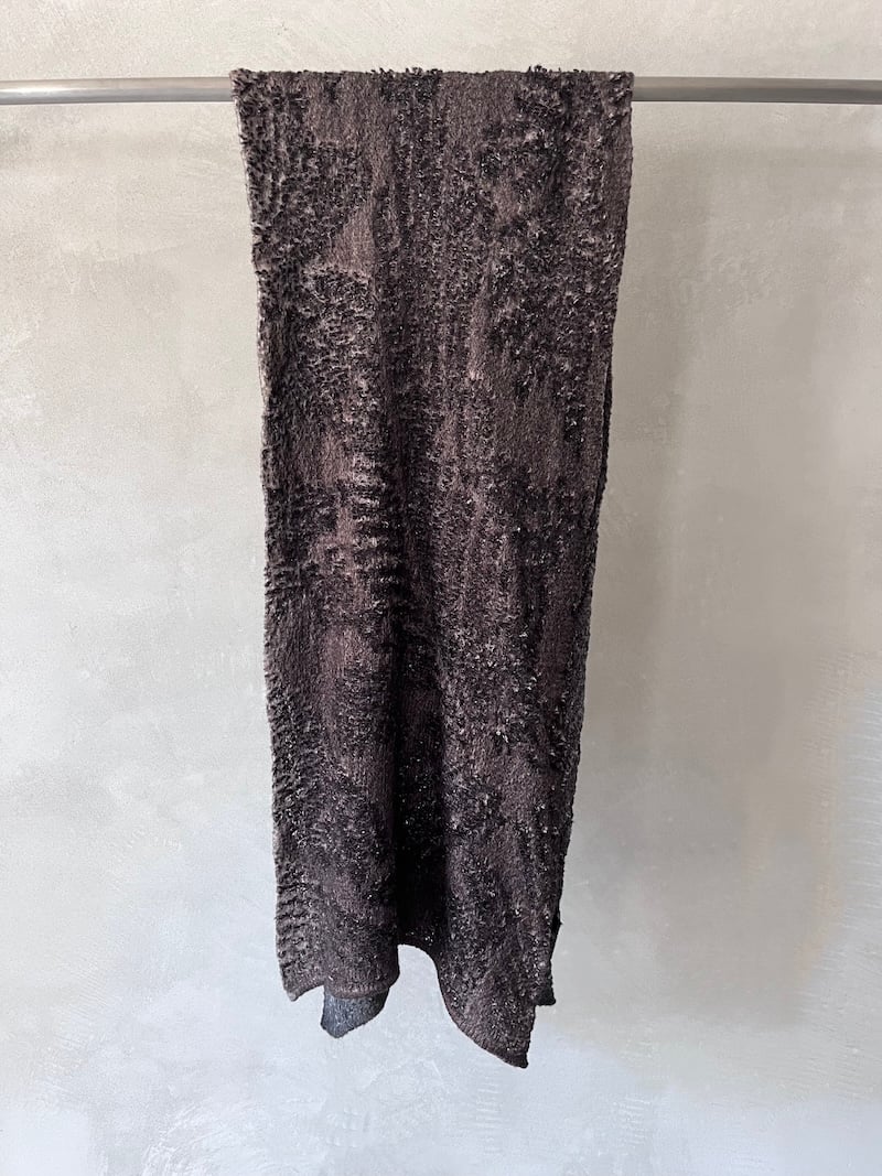 sciarpa cashmere marrone avant to