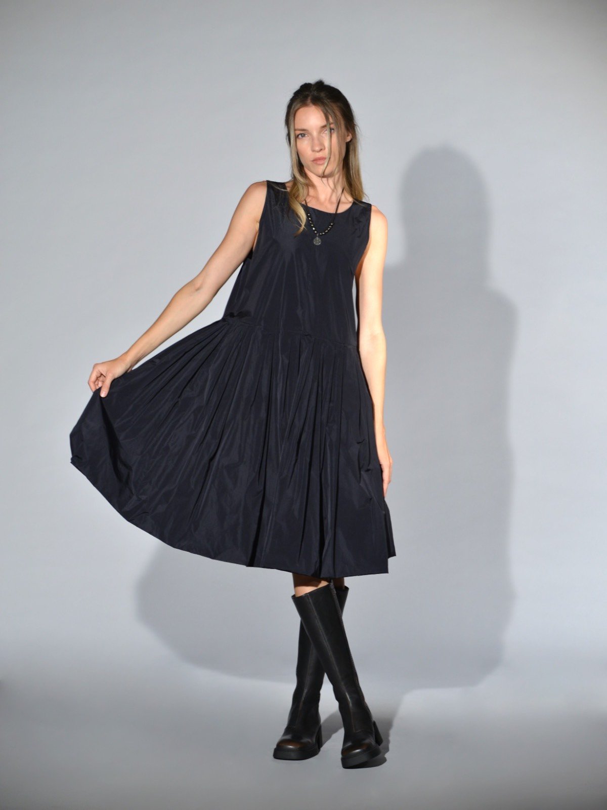 abito oversize smanicato blue notte susanne bommer
