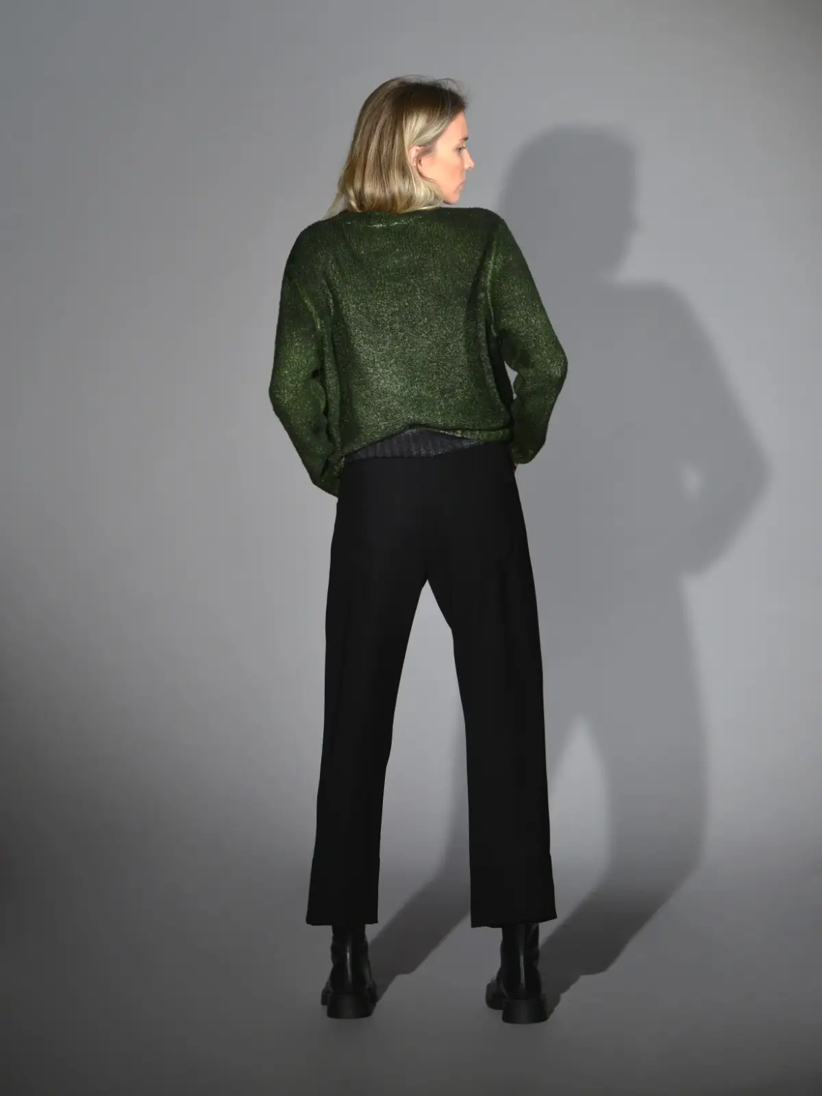 pantaloni crop nero marina lari 2