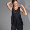 Silk sleeveless top