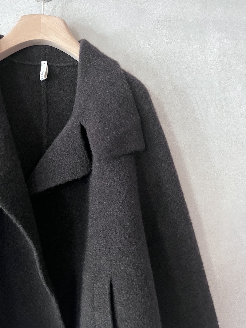 giacca oversize lana yak marrone boboutic 7