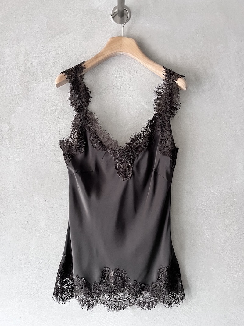 Silk And Lace Top - Gold Hawk | Marina Lari