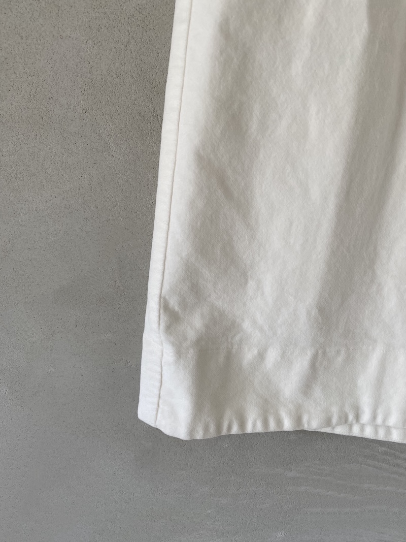 pantaloni bianchi in velluto elasticizzato Barbara Tani