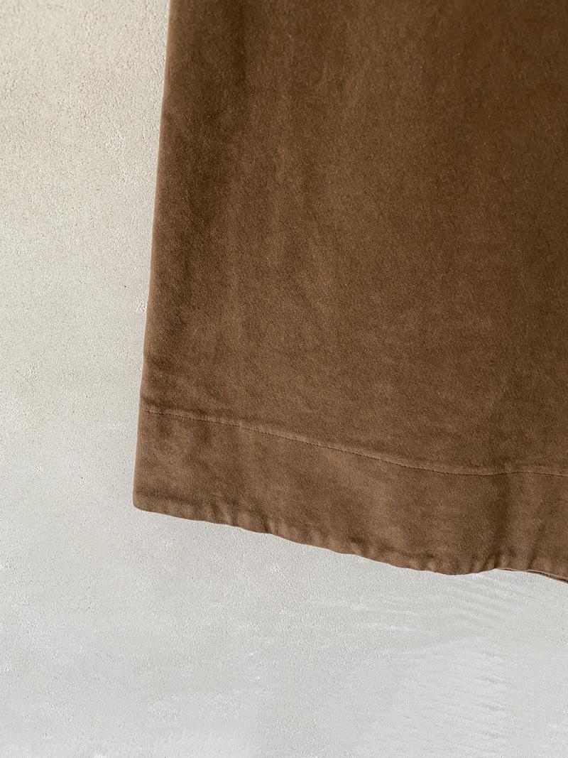 pantaloni marroni in velluto elasticizzato Barbara Tani