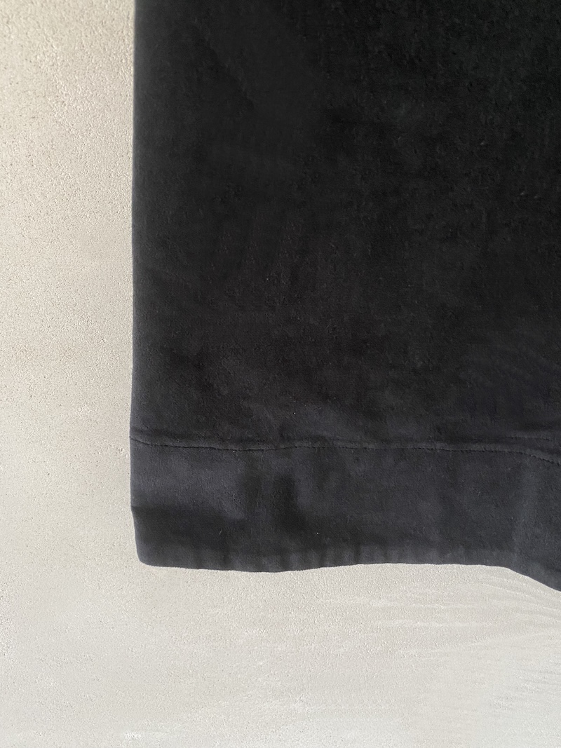 pantaloni neri in velluto elasticizzato Barbara Tani
