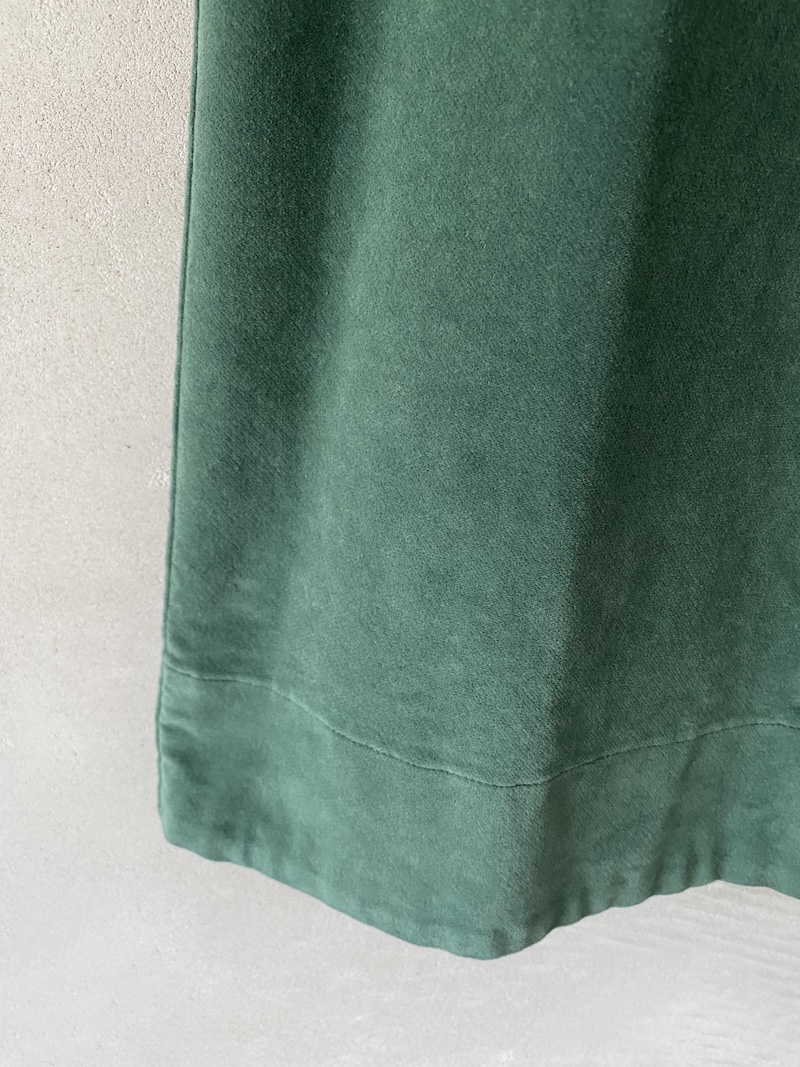 pantaloni verdi in velluto elasticizzato Barbara Tani